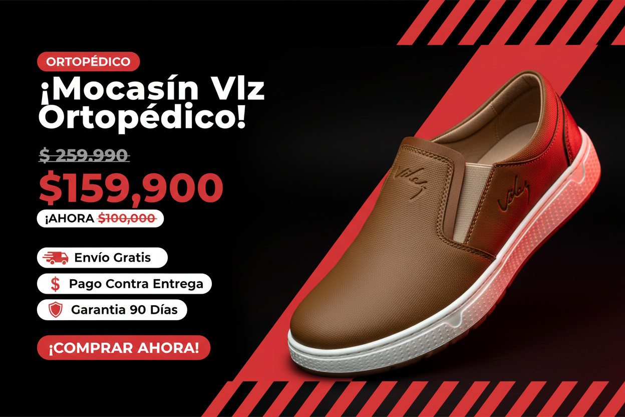 Banner Mocasín Vlz Ortopédico - Corrigido